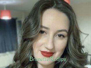 BrunetteRedlips