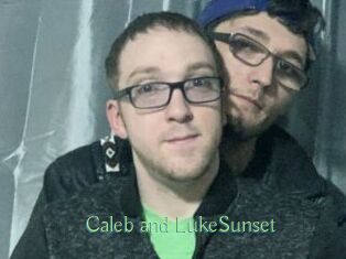 Caleb_and_LukeSunset