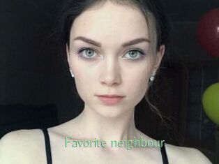 Favorite_neighbour