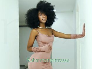 Kahannamontresse