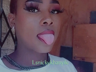 Lsnickykhanyile